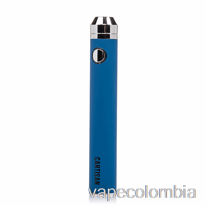 Vape Recargable Botón Carisano Vv 1300 510 Batería Azul